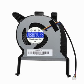 JISHIYUFS Replacement CPU Cooling Fan for HP ProDesk 400/600 G2 / EliteDesk 800 G2, P/N: 810571-001 DFB593512MN0T, DC12V 0.7A 4-Wire, 4-Pin
