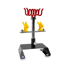 SAGUD Airbrush Holder Stand Clamp-on Style Air Brush Station Kit 360° Rotate Holds Up to 4 Airbrush Guns