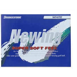 BRIDGESTONE NCWX White Gradient Soft Core Golf Ball Newing New Super Soft Feel Unisex