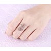 Ivy Leaf Ring for Women S925 Sterling Silver Adjustable Wrap