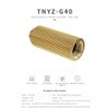 Barrow G1/4" Male to Female Extender Socket 40mm Gold