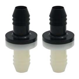 Hoypeyfiy 3/8Inch One Way Water Check Valves for Use In Pneumatic Systems To Prevent Backflow of Compressed Air, 10mm, 2Pcs