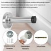 ZPPZ Wall Door Stopper, Stainless Steel Door Stop Wall Mounted