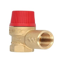 Membrane Safety Valve for Closed Heating Systems 3 Bar 50 kW Max E 1/2 to A 3/4