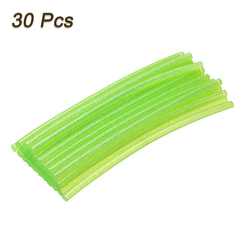 uxcell 30pcs Mini Hot Glue Sticks for Mini Glue Gun,