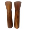 Wooden Salt and Pepper Grinder Set Refillable Salt and Pepper