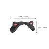 SHOWERORO Adorable Cat Ear Headphone Headband Cover for Durable Wireless