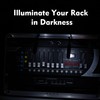 Pknight Rack-Mountable Gooseneck LED Light Rack Light Two dimmable led