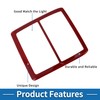 X AUTOHAUX Headlight Trim Bezel for Toyota Tacoma 2016-2023 Front