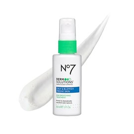 No7 Derm Solutions Aha Exfoliante Y Tónico Facial Con Ácido Láctico Y Glicólico - Tratamiento Suavizante Aha - Controla La Grasa Y Minimiza Los Poros 