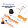Kit Sistema Nivelador Azulejo Loseta Piso Reutilizable Nivelacion 50pza