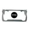 DMSE Palm Tree Beach Theme Universal Metal License Plate Frame