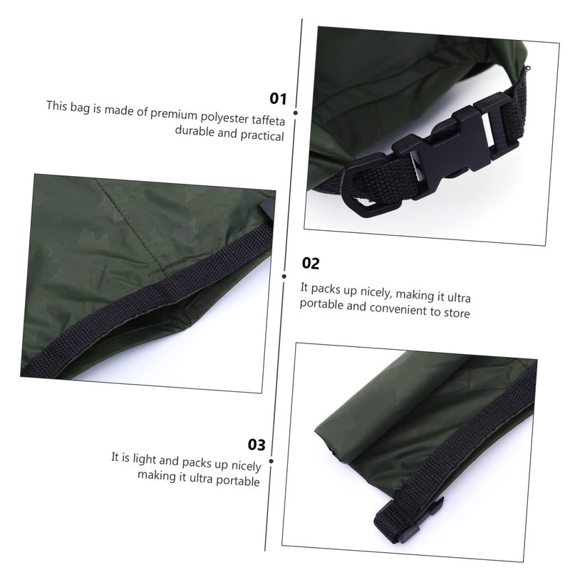 Kisangel Rafting Bag Camping Backpack Backpacks Foldable Backpack Transparent Backpack