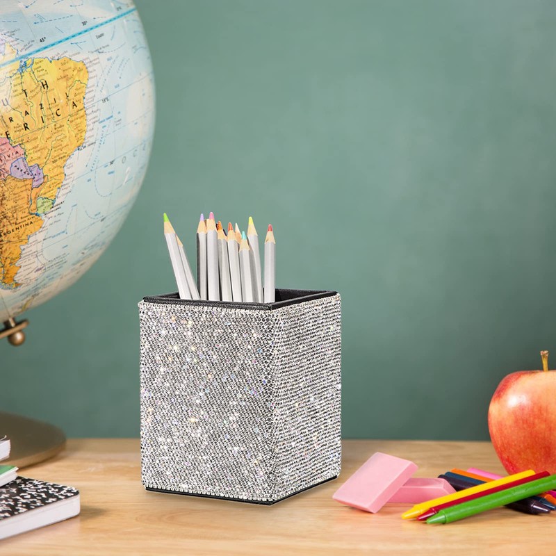 BTSKY Sparkly Bling Glam Makeup Brush Pen Decorative Diamond Crystal