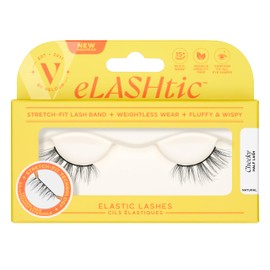 eLASHtic™ Lashes | Half Lashes | Strip Lashes | Natural Wispy Lashes | Fake Eyelashes | Elastic Lash Band | Flared & Natural Volume (Cheeky) Half Lash