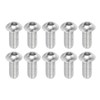 PATIKIL 5/16-18x5/8" Button Head Socket Cap Screws, 10 Pcs 304