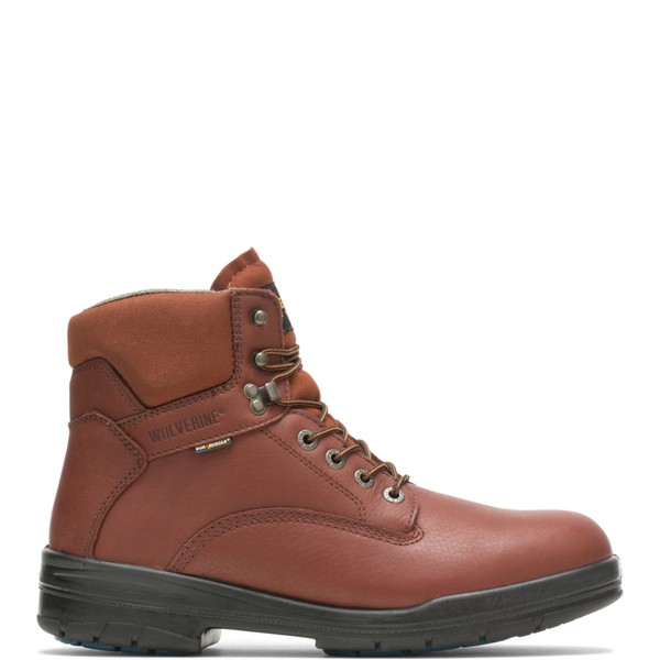 Wolverine Men's DuraShocks SR Direct-Attach 6" Work Boot (W03122), Brown,