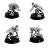 Undead Ghoul 32mm Miniatures for Tabletop Wargames Zombie Horde Figure,