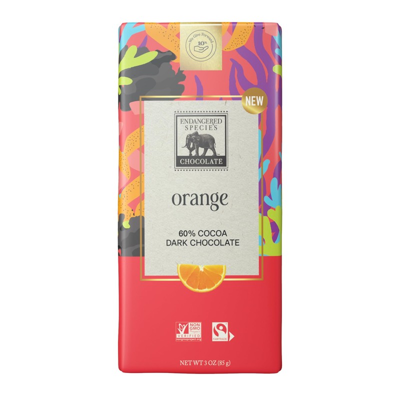 Endangered Species Chocolate Orange + 60% Dark Chocolate - 3