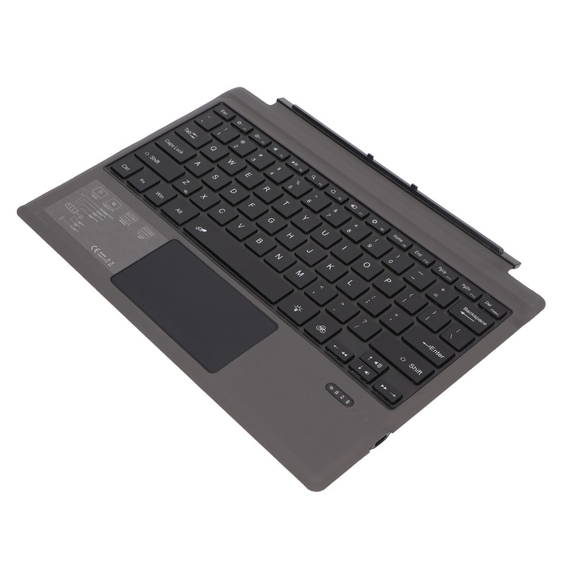 Bluetooth Wireless Keyboard with Touchpad Colorful Backlight Ultrathin Tablet Bluetooth
