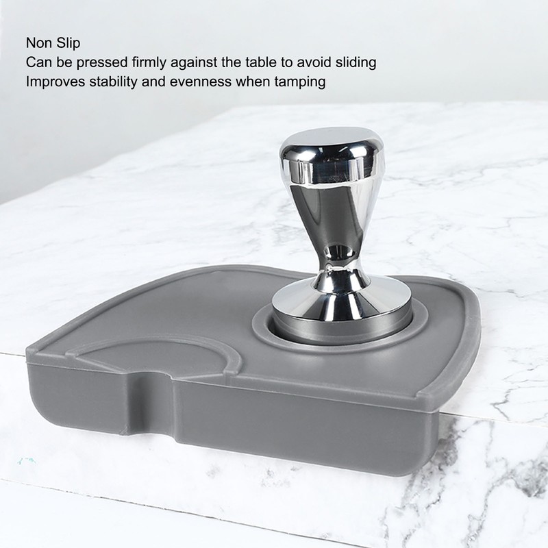 Coffee Tamper Mat Single Hole Prevent Slip Thickened Food Grade