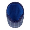Dockers Men's Ivy Newsboy Hat, Blue, Small-Medium