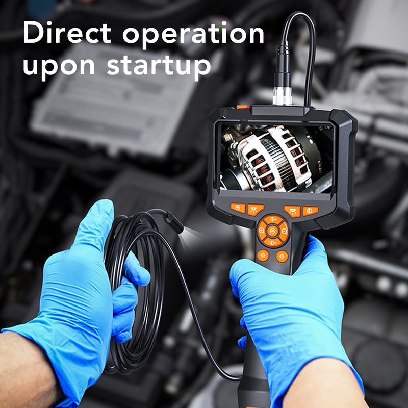 4.3in Endoscope Camera LCD Display Water Resistant 1080P HD Inspection