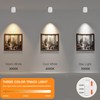 LED Ceiling Spotlight Dimmable12W 3CCT 3000K/4000K/5000K Adjustable spotlight ceiling light