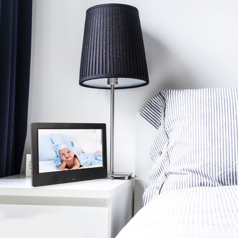 10 Inch Digital Photo Frame HD Remote Control Video Music