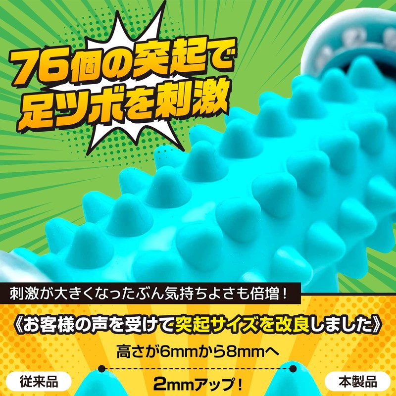 Wawalag Tsubokoro-kun Foot Massage, Foot Point Mat, Health Goods, Gift