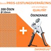 ZWERKZEUG® Professional Eyelet Pliers Set with 200 Eyelets Including Eyelet