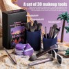 BS-MALL Set De 28 Brochas De Maquillaje Brocha Triangular Premium