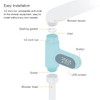 LED Display Water Meter Digital Shower Thermometer Bath Temperature Monitor