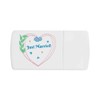 'Just Married' Pill Box with Tablet Splitter (PI00030536)