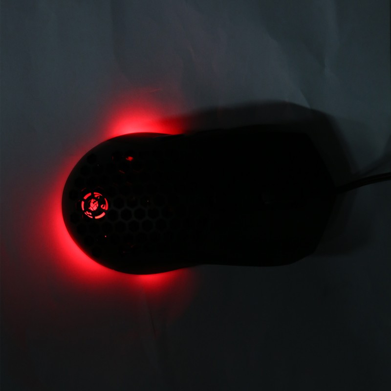 Honeycomb Gaming Mouse RGB Backlight 6 Programmable Buttons 7200 DPI