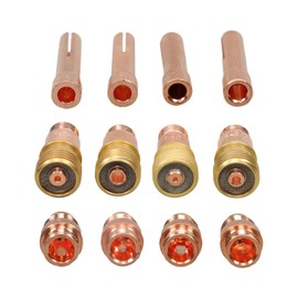 Timunr 87PCS TIG Welding Torch Repair Kit – Stubby Gas Lens, Alumina Nozzles, Glass Cups for WP-17/18/26 – Welding Nozzle and Collet Set for DIY and Professionals