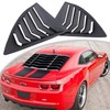 Rear Side Window Louvers for 2010-2015 Chevy Camaro LS LT