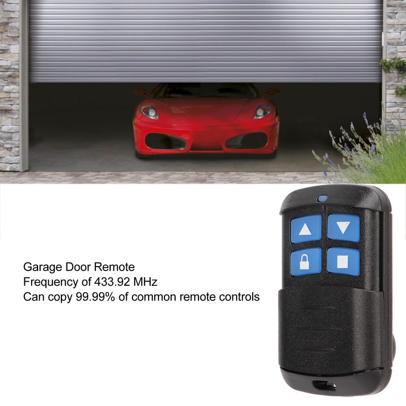 433 MHz Garage Door Remote 5V Waterproof Universal Electric Remote
