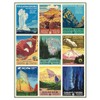 Cavallini 240 Piece Puzzle, National Parks (PZLMINI/NP)