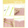 FIVEIZERO 16PCS Drawstring Replacement Kit 12PCS Hoodie Strings (Flat &