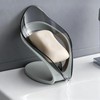 WILAOIYOOU Leaf-Shaped Soap Dish – Premium Soap Bar Holder with