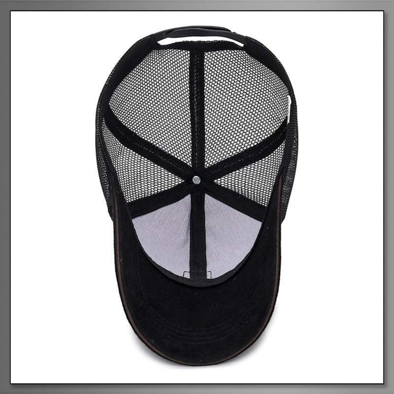 Buzz Selection CAP509 Hat, Patch, Lightweight, Mesh Cap, Brim, Retro,