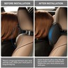 NETSEY Car Headrest Pillow, Soft Memory Foam Car Neck Pillow