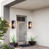 mirrea 18" Classic Outdoor Wall Sconce 1 Light in Matte