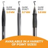 BIC 859025 Velocity Retractable Ballpoint Pens Bold Point Black Ink
