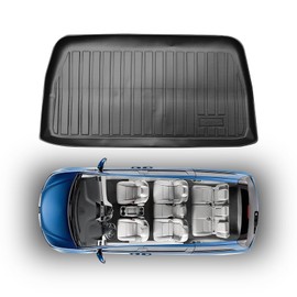 [Shvgen] Cargo Liner Compatible for Honda Odyssey 2012 2013 2014 2015 2016 2017 Custom Fit Trunk Liner Mini Passenger Van All Weather Use Heavy Duty Trunk Accessories(Fit 7/8 Seater Model)