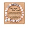 Get Well Soon Gifts-Crystal Bracelet 8mm Beaded Bracelet Healing Relaxation