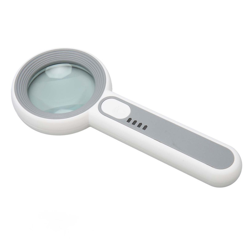 Magnifying Glass with Light 12 LED 5X Handheld 3 Brightness