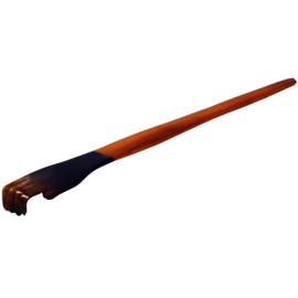 GURU SHOP Back Scratcher with Wooden Handle Model 14, Brown, 45 x 4 x 1.5 cm, Massage Oils and Massage Items