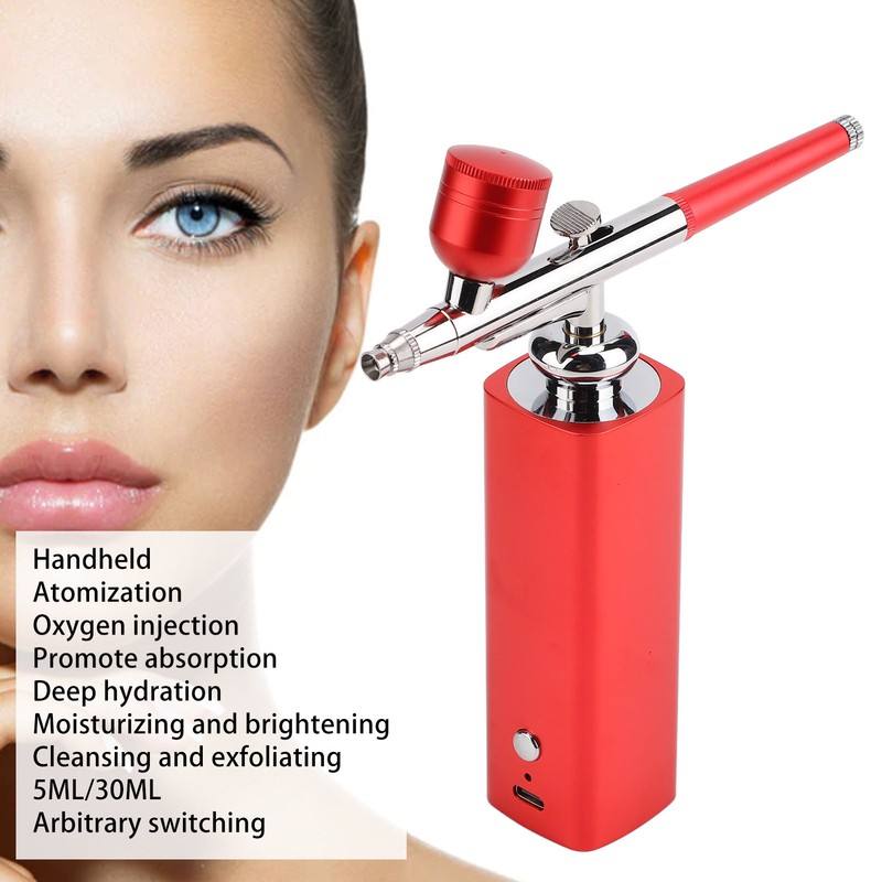 Facial Water Airbrush Sprayer Handheld Face Skin Moisturizing Spray Airbrush